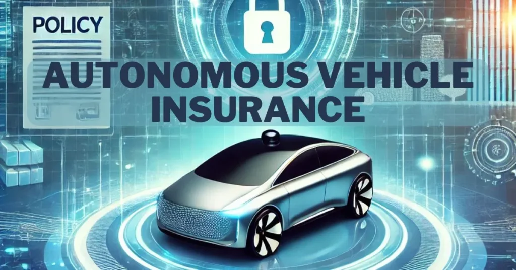 Autonomous Vehicle Insurance: What You Need to Know