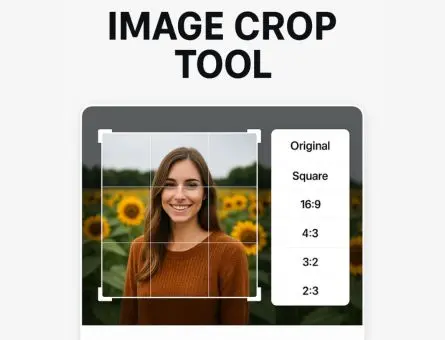 Free online tool to crop and resize images quickly and accurately