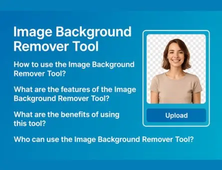 Online tool to remove image backgrounds automatically and easily