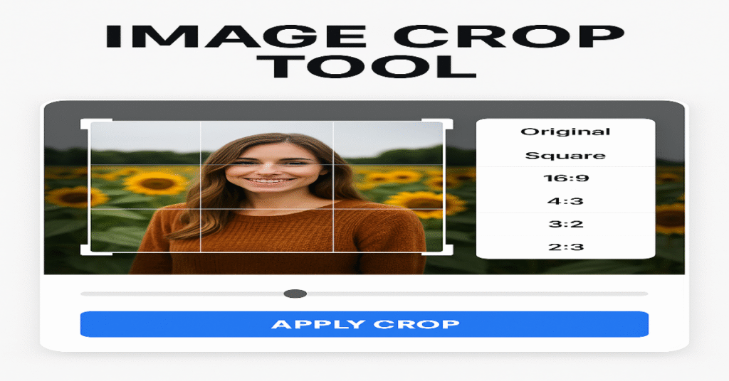 Free online tool to crop and resize images quickly and accurately