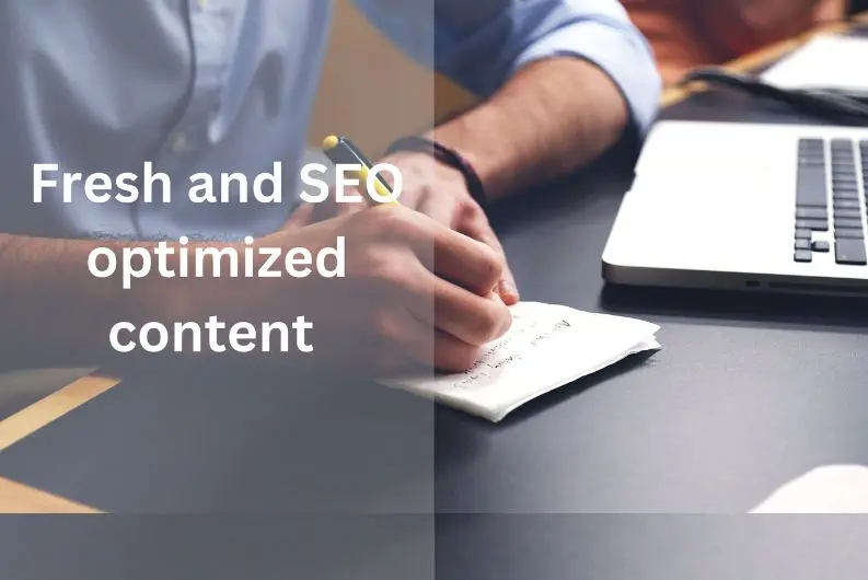 Professional content writing service for SEO-friendly and engaging website content