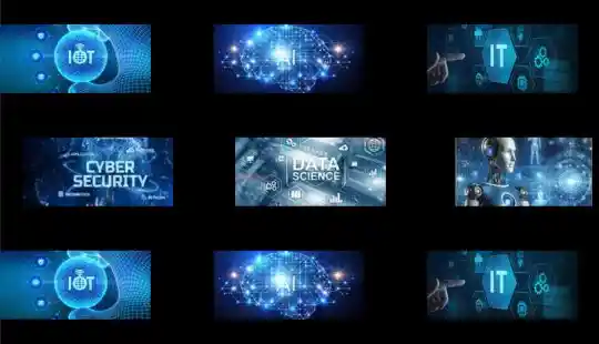 techfuturism hero section image