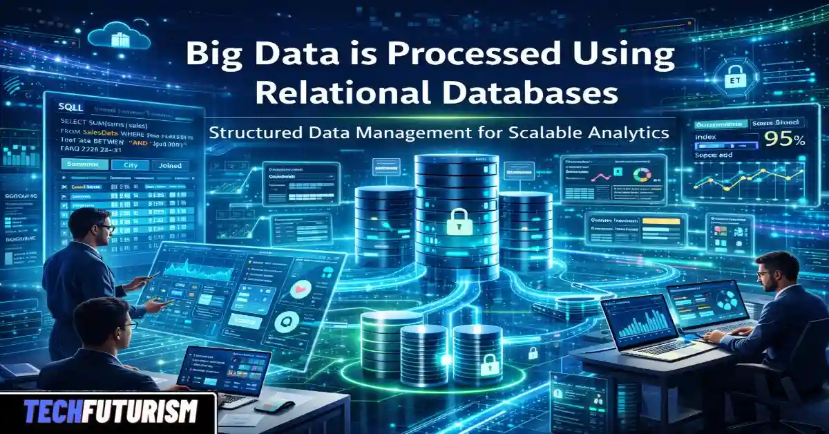 Big Data Is Processed Using Relational Databases Great Guide