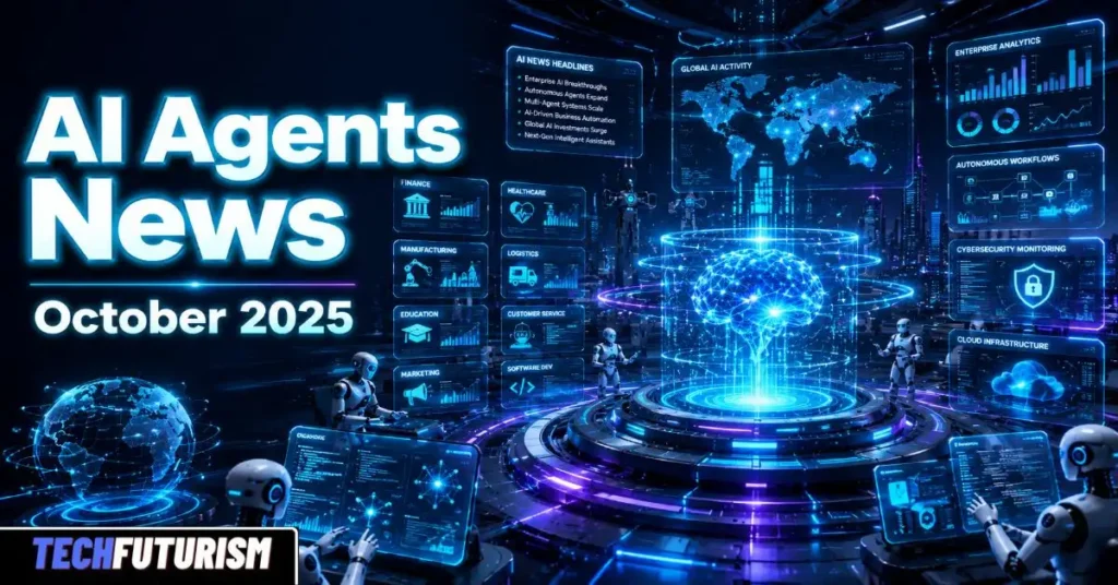 AI Agents News October 2025: The Month Agents Went Mainstream