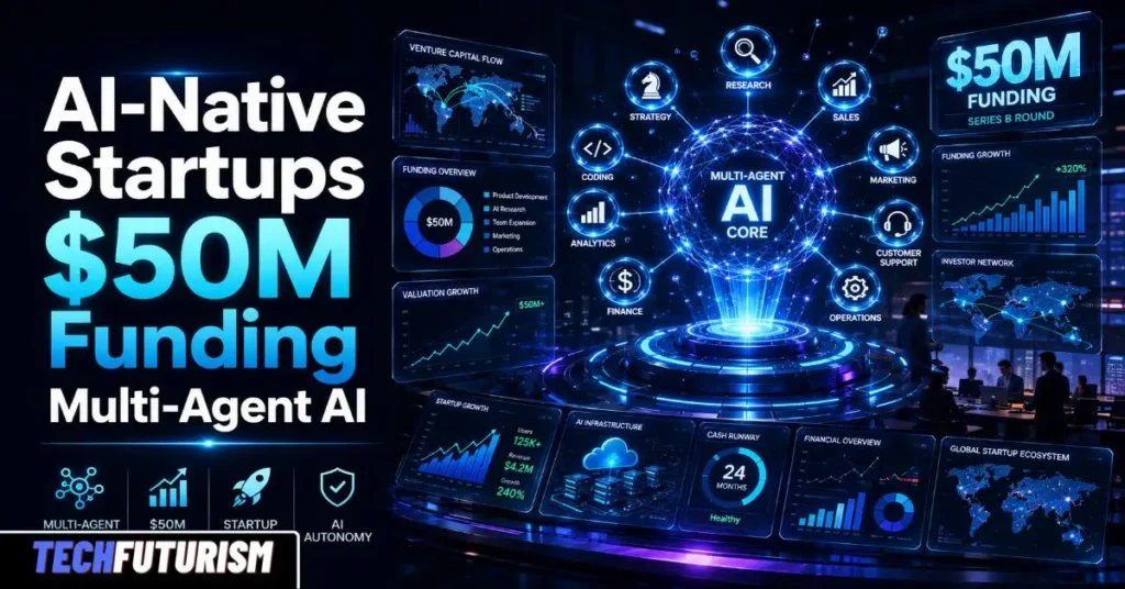 AI-Native Startups $50M Funding Multi-Agent AI Is Winning Over Investors